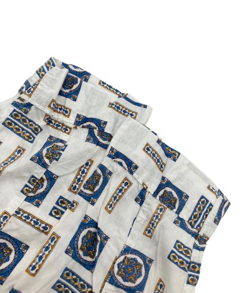 Sears（シアーズ）Sears (シアーズ) 総柄パジャマシャツ ホワイト サイズ:42の古着・服飾アイテム