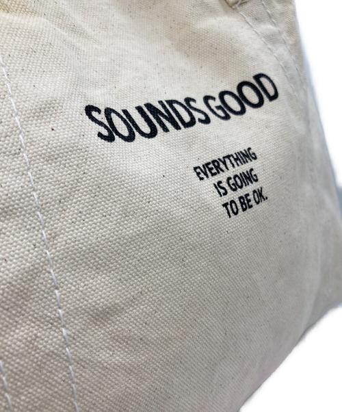 GOOD GRIEF!（グッドグリーフ）GOOD GRIEF! (グッドグリーフ) SOUNDSGOOD TOTE BAG L アイボリーの古着・服飾アイテム