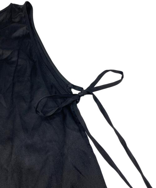 Whim Gazette（ウィムガゼット）Whim Gazette (ウィムガゼット) シルクリボンブラウス ブラック サイズ:FREEの古着・服飾アイテム
