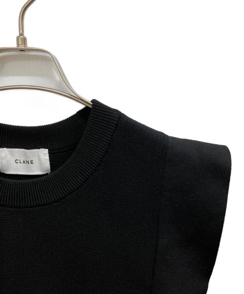 CLANE（クラネ）CLANE (クラネ) SQUARE SELEEVE TOPS ブラック サイズ:1の古着・服飾アイテム