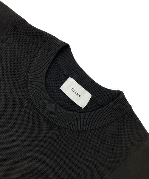 CLANE（クラネ）CLANE (クラネ) SQUARE SELEEVE TOPS ブラック サイズ:1の古着・服飾アイテム