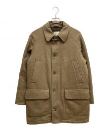 BROOKS BROTHERS（ブルックスブラザーズ）の古着「ヘリンボーンフックコート」｜ブラウン