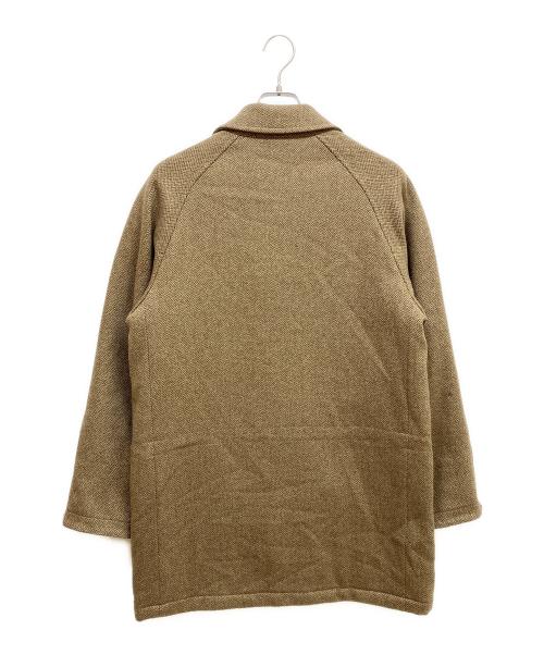 BROOKS BROTHERS（ブルックスブラザーズ）BROOKS BROTHERS (ブルックスブラザーズ) ヘリンボーンフックコート ブラウン サイズ:SIZE Sの古着・服飾アイテム