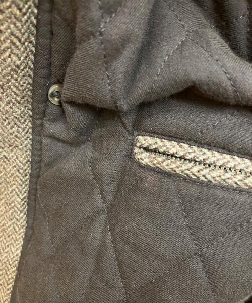 BROOKS BROTHERS（ブルックスブラザーズ）BROOKS BROTHERS (ブルックスブラザーズ) ヘリンボーンフックコート ブラウン サイズ:SIZE Sの古着・服飾アイテム