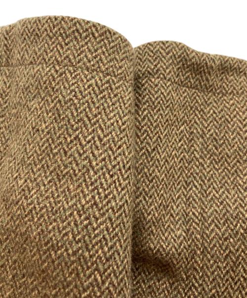 BROOKS BROTHERS（ブルックスブラザーズ）BROOKS BROTHERS (ブルックスブラザーズ) ヘリンボーンフックコート ブラウン サイズ:SIZE Sの古着・服飾アイテム