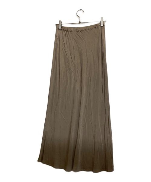 EVERYDAY I LIKE.（エヴリデイ アイ ライク）EVERYDAY I LIKE. (エヴリデイ アイ ライク) Cu/R Maxi スカート ベージュ サイズ:ＦＲＥＥの古着・服飾アイテム