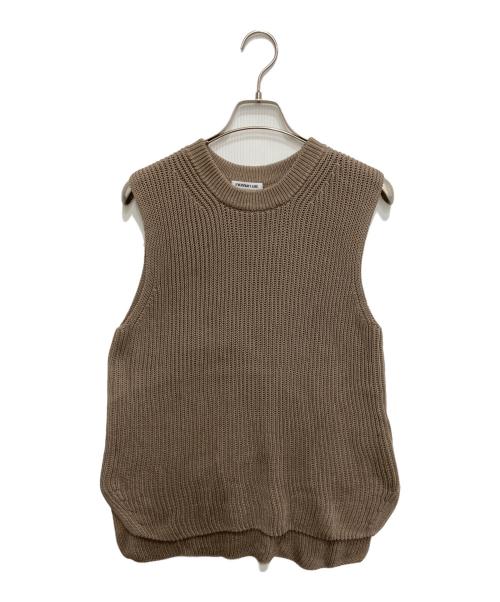 EVERYDAY I LIKE.（エヴリデイ アイ ライク）EVERYDAY I LIKE. (エヴリデイ アイ ライク) Polite ニット ベスト ブラウン サイズ:FREEの古着・服飾アイテム