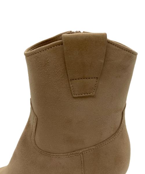 PELLICO（ペリーコ）PELLICO (ペリーコ) DAMA ウエスタンショートブーツ ベージュ サイズ:35 1/2の古着・服飾アイテム