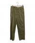 LEMAIRE（ルメール）の古着「タックパンツ」｜カーキ