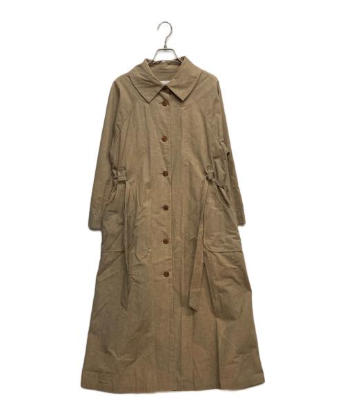 magali（マガリ）magali (マガリ) コットン リネン トレンチ コート ベージュ サイズ:FREEの古着・服飾アイテム