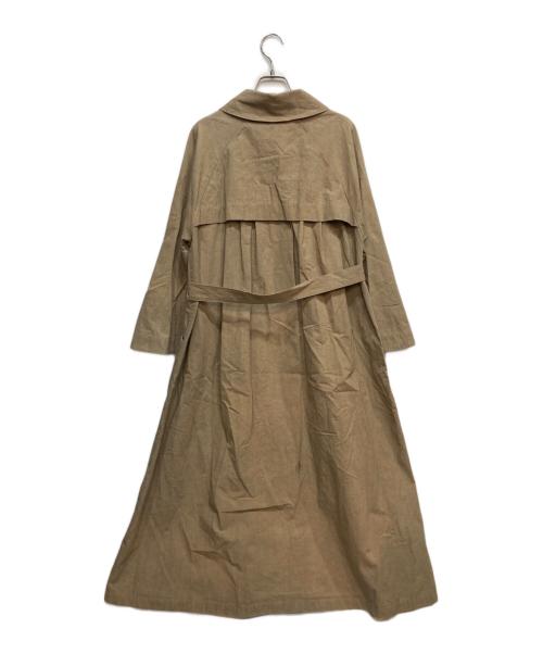 magali（マガリ）magali (マガリ) コットン リネン トレンチ コート ベージュ サイズ:FREEの古着・服飾アイテム