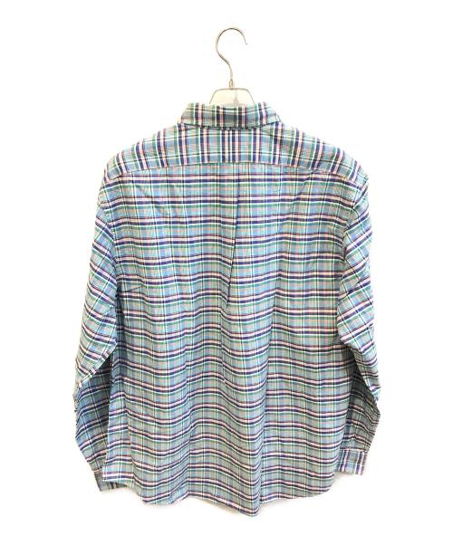 RALPH LAUREN（ラルフローレン）RALPH LAUREN (ラルフローレン) チェックシャツ ブルー サイズ:XXL 未使用品の古着・服飾アイテム