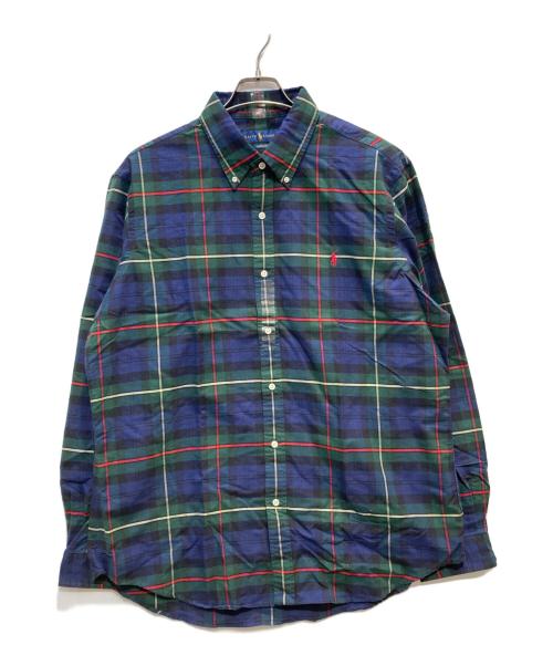 RALPH LAUREN（ラルフローレン）RALPH LAUREN (ラルフローレン) チェックシャツ グリーン サイズ:XL 未使用品の古着・服飾アイテム
