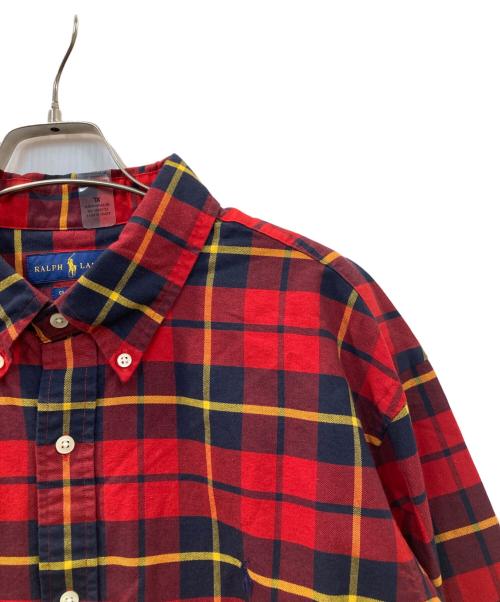 RALPH LAUREN（ラルフローレン）RALPH LAUREN (ラルフローレン) チェックシャツ レッド サイズ:XL 未使用品の古着・服飾アイテム