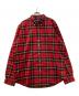 RALPH LAUREN（ラルフローレン）の古着「チェックシャツ」｜レッド
