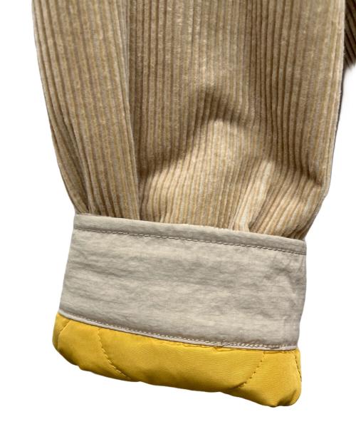 河谷シャツ（カワタニシャツ）河谷シャツ (カワタニシャツ) ボアベスト付コーデュロイジャケット ベージュ サイズ:SIZE Mの古着・服飾アイテム