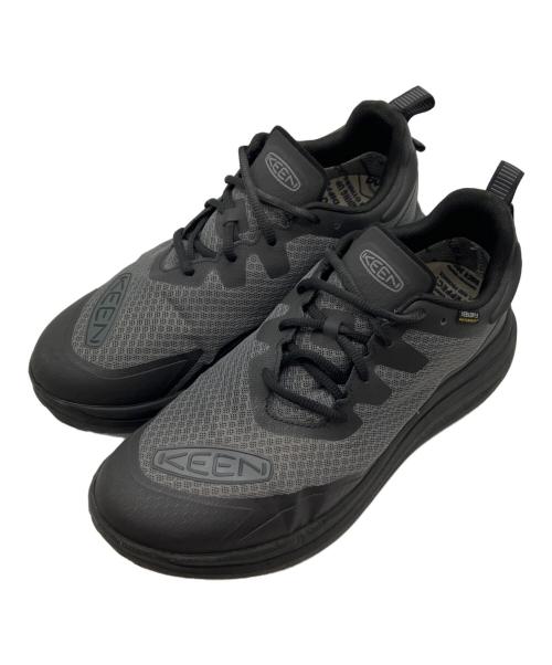 KEEN（キーン）KEEN (キーン) ダブルケー400 ウォータープルーフシューズ ブラック サイズ:27の古着・服飾アイテム