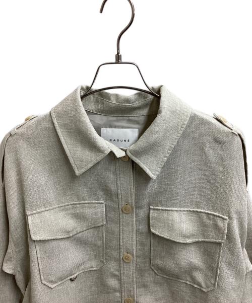 CADUNE（カデュネ）CADUNE (カデュネ) CPOジャケット / 70147570 ベージュ サイズ:38の古着・服飾アイテム