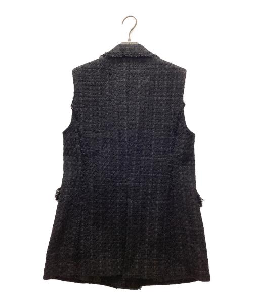 ARPEGE STORY（アルページュストーリー）Arpege story (アルページュストーリー) ツイードテーラージレ ブラック サイズ:2の古着・服飾アイテム