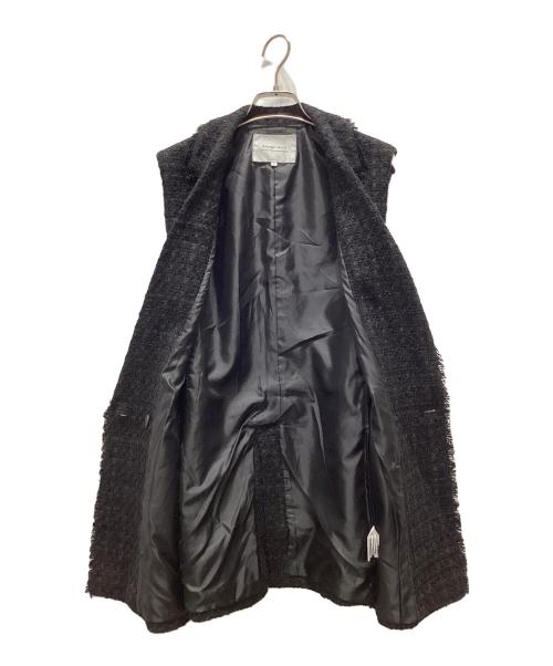 ARPEGE STORY（アルページュストーリー）Arpege story (アルページュストーリー) ツイードテーラージレ ブラック サイズ:2の古着・服飾アイテム