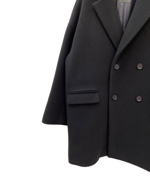 Noble（ノーブル）Noble (ノーブル) MTRオーバーPコート ブラック サイズ:38の古着・服飾アイテム