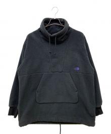 THE NORTHFACE PURPLELABEL（ザ・ノースフェイス パープルレーベル）の古着「Boa Fleece Field Pullover Black」｜ブラック