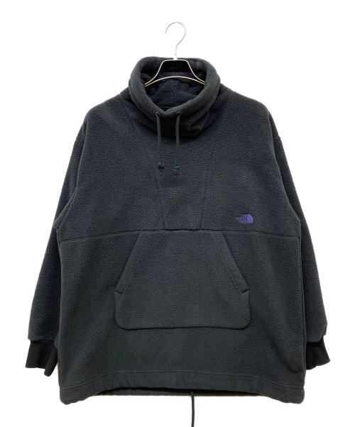 THE NORTHFACE PURPLELABEL（ザ・ノースフェイス パープルレーベル）THE NORTHFACE PURPLELABEL (ザ・ノースフェイス パープルレーベル) Boa Fleece Field Pullover Black ブラック サイズ:Lの古着・服飾アイテム