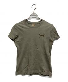 stussy（ステューシー）の古着「プリントTシャツ」｜オリーブ