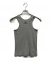 PRANK PROJECT（プランクプロジェクト）の古着「Front Logo Rib Tank Top」｜グレー