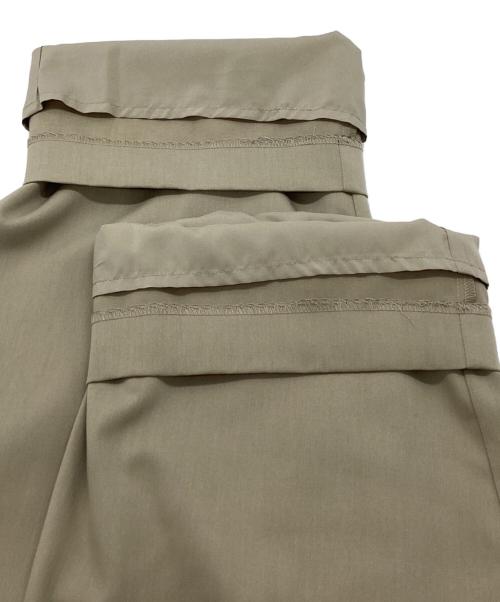 CLANE（クラネ）CLANE (クラネ) WAIST BELT DAD PANTS ベージュ サイズ:1の古着・服飾アイテム