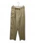 CLANE（クラネ）の古着「WAIST BELT DAD PANTS」｜ベージュ