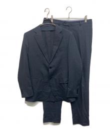 TOMORROW LAND PILGRIM×ERMENEGILDO ZEGNA（トゥモローランド ピルグリム×エルメネジルド・ゼニア）の古着「2Bシルクブレンドセットアップスーツ」｜ネイビー