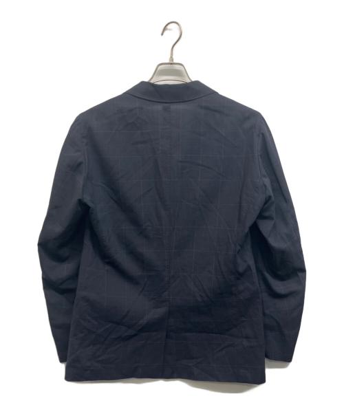 TOMORROW LAND PILGRIM（トゥモローランド ピルグリム）TOMORROW LAND PILGRIM (トゥモローランド ピルグリム) ERMENEGILDO ZEGNA (エルメネジルド・ゼニア) 2Bシルクブレンドセットアップスーツ ネイビー サイズ:48の古着・服飾アイテム