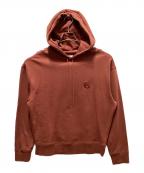 maison kitsuneメゾンキツネ）の古着「BOLD FOX HEAD PATCH HOODIE」｜ボルドー