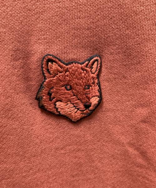 maison kitsune（メゾンキツネ）maison kitsune (メゾンキツネ) BOLD FOX HEAD PATCH HOODIE ボルドー サイズ:Ｓの古着・服飾アイテム