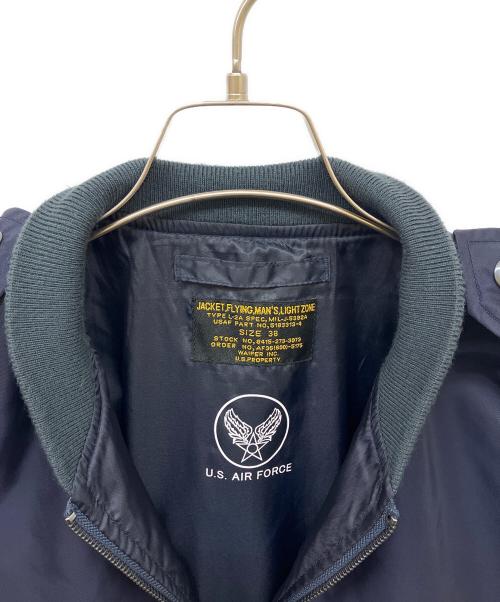 waiper（ワイパー）waiper (ワイパー) L-2A フライトジャケット ネイビー サイズ:38の古着・服飾アイテム