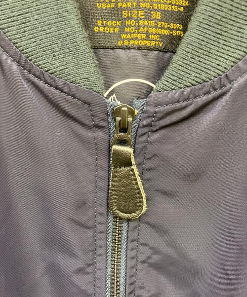 waiper（ワイパー）waiper (ワイパー) L-2A フライトジャケット ネイビー サイズ:38の古着・服飾アイテム