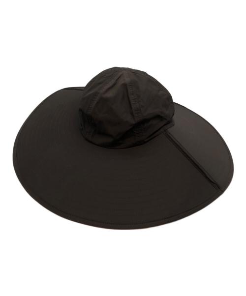 AURALEE（オーラリー）AURALEE (オーラリー) KIJIMA TAKAYUKI (キジマタカユキ) HIGH COUNT LIGHT NYLON LONG BRIM HAT ブラウンの古着・服飾アイテム