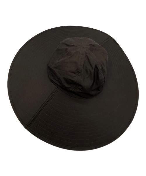 AURALEE（オーラリー）AURALEE (オーラリー) KIJIMA TAKAYUKI (キジマタカユキ) HIGH COUNT LIGHT NYLON LONG BRIM HAT ブラウンの古着・服飾アイテム