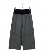 BEARDSLEYビアズリー）の古着「綿ワッシャーウエストリブパンツ」｜グレー