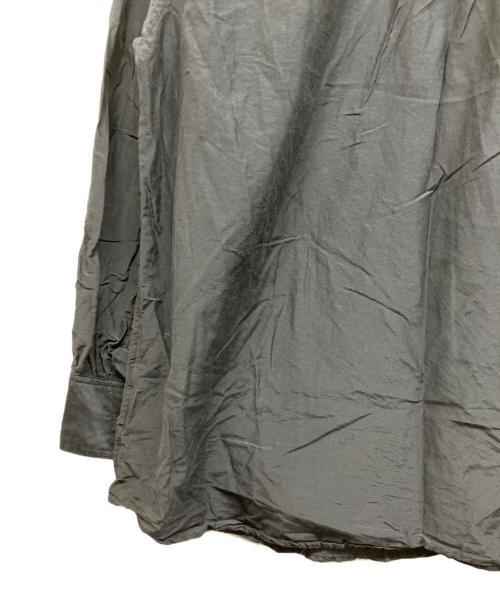 Spick and Span（スピック＆スパン）Spick and Span (スピック＆スパン) コットンシルクギャザーシャツ ネイビー サイズ:Freeの古着・服飾アイテム