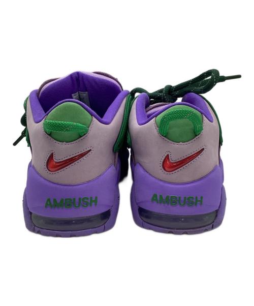 NIKE（ナイキ）NIKE (ナイキ) AMBUSH (アンブッシュ) AIR MORE UPTEMPO LOW SP パープル サイズ:28.5の古着・服飾アイテム
