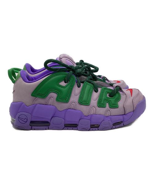 NIKE（ナイキ）NIKE (ナイキ) AMBUSH (アンブッシュ) AIR MORE UPTEMPO LOW SP パープル サイズ:28.5の古着・服飾アイテム