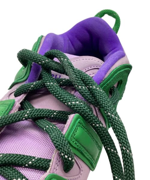 NIKE（ナイキ）NIKE (ナイキ) AMBUSH (アンブッシュ) AIR MORE UPTEMPO LOW SP パープル サイズ:28.5の古着・服飾アイテム