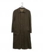 CELINEセリーヌ）の古着「カシミヤ混コート」｜オリーブ