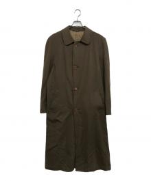 CELINE（セリーヌ）の古着「カシミヤ混コート」｜オリーブ