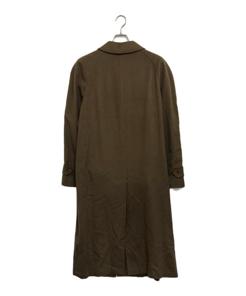 CELINE（セリーヌ）CELINE (セリーヌ) カシミヤ混コート オリーブ サイズ:44の古着・服飾アイテム