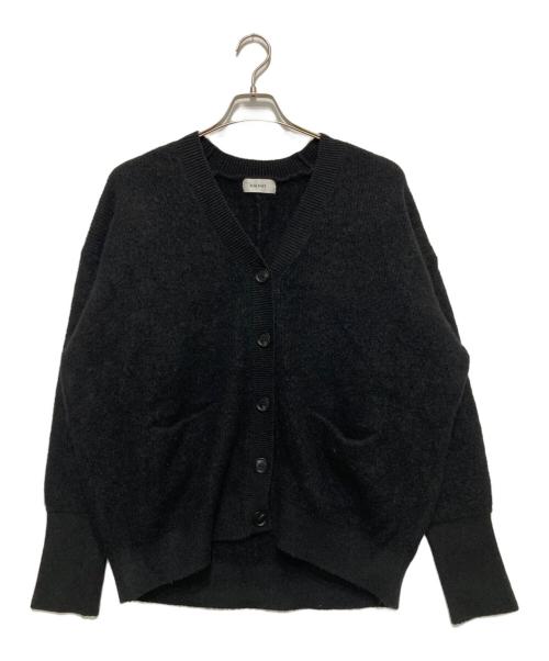 machatt（マチャット）machatt (マチャット) モヘヤ混カーディガン ブラック サイズ:FREEの古着・服飾アイテム