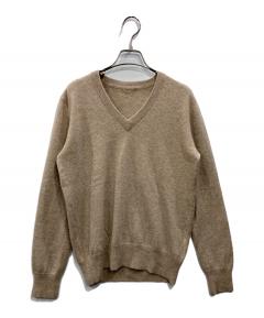 AP STUDIO シルクコットンハイゲージプルオーバー ベージュ 中古・古着通販】AP STUDIO (エーピーストゥディオ) SILK COTTON H/G
