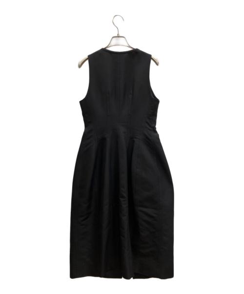 MARNI（マルニ）MARNI (マルニ) フロントジップノースリーブワンピース ブラック サイズ:38の古着・服飾アイテム